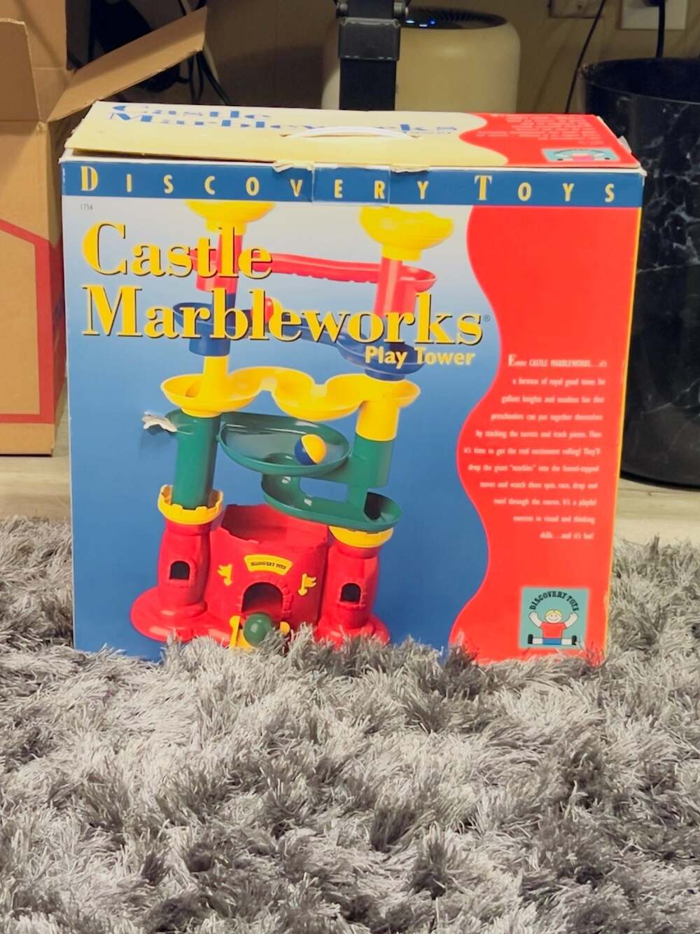 Discovery Toys Castle Marbleworks Play Tower Marble Run Set 1756